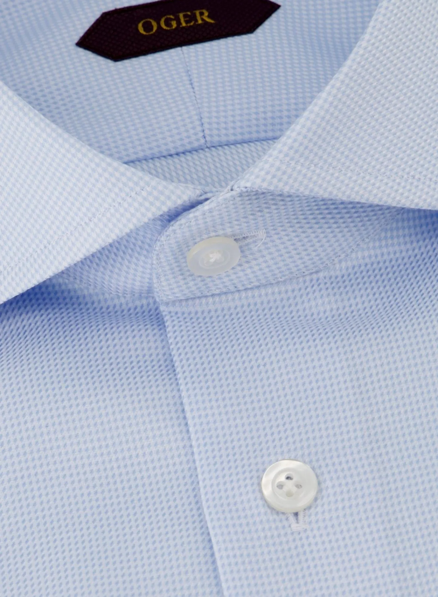 Pied-De-Poule Shirt Van Katoen