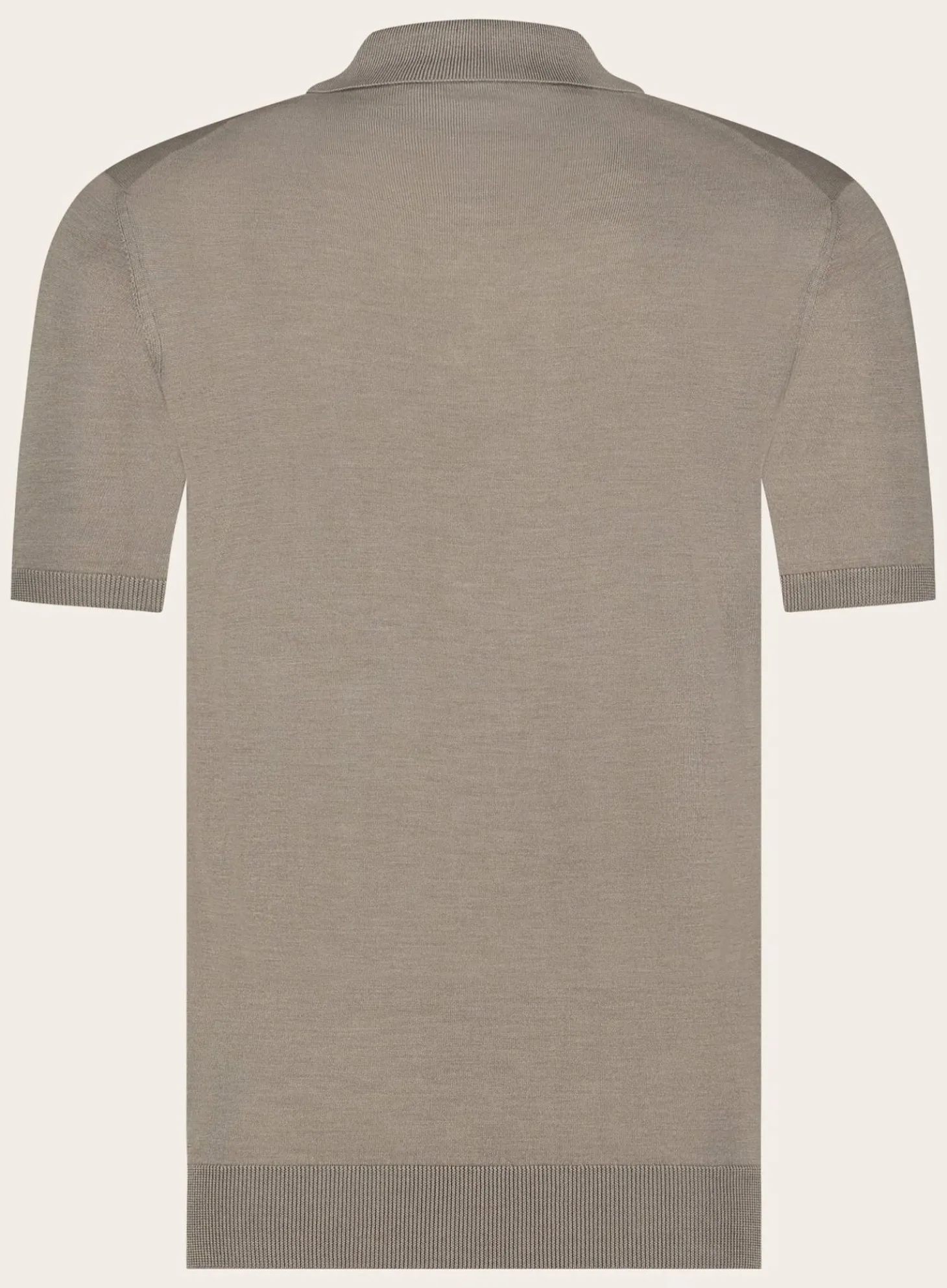 Polo Shirt Met Korte Mouwen Van Zijde