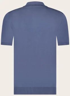 Polo Shirt Met Korte Mouwen Van Zijde
