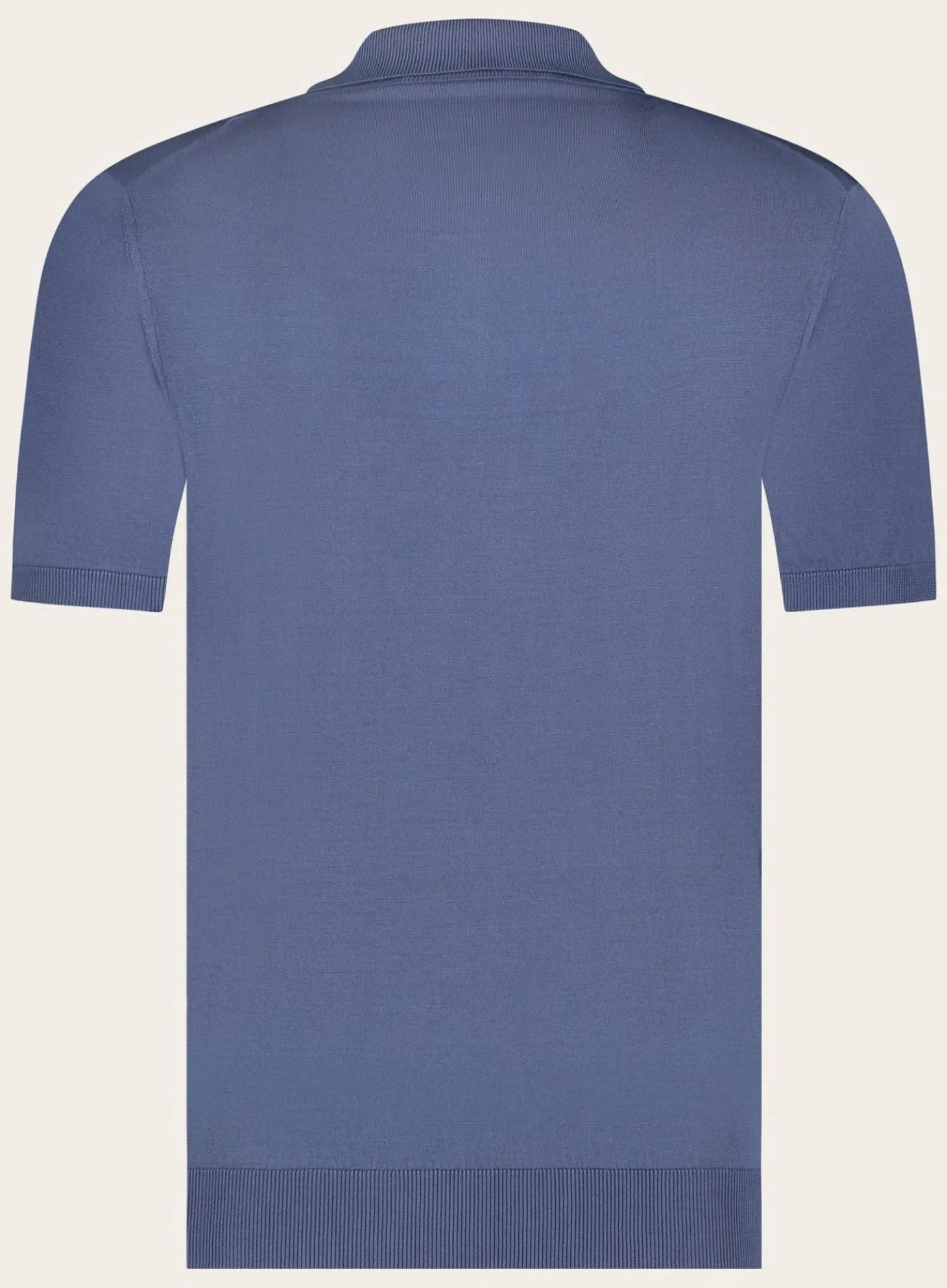 Polo Shirt Met Korte Mouwen Van Zijde