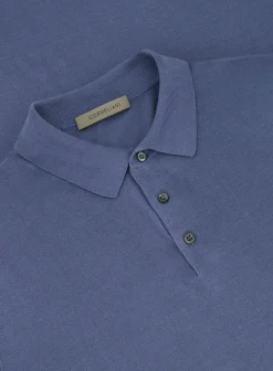 Polo Shirt Met Korte Mouwen Van Zijde