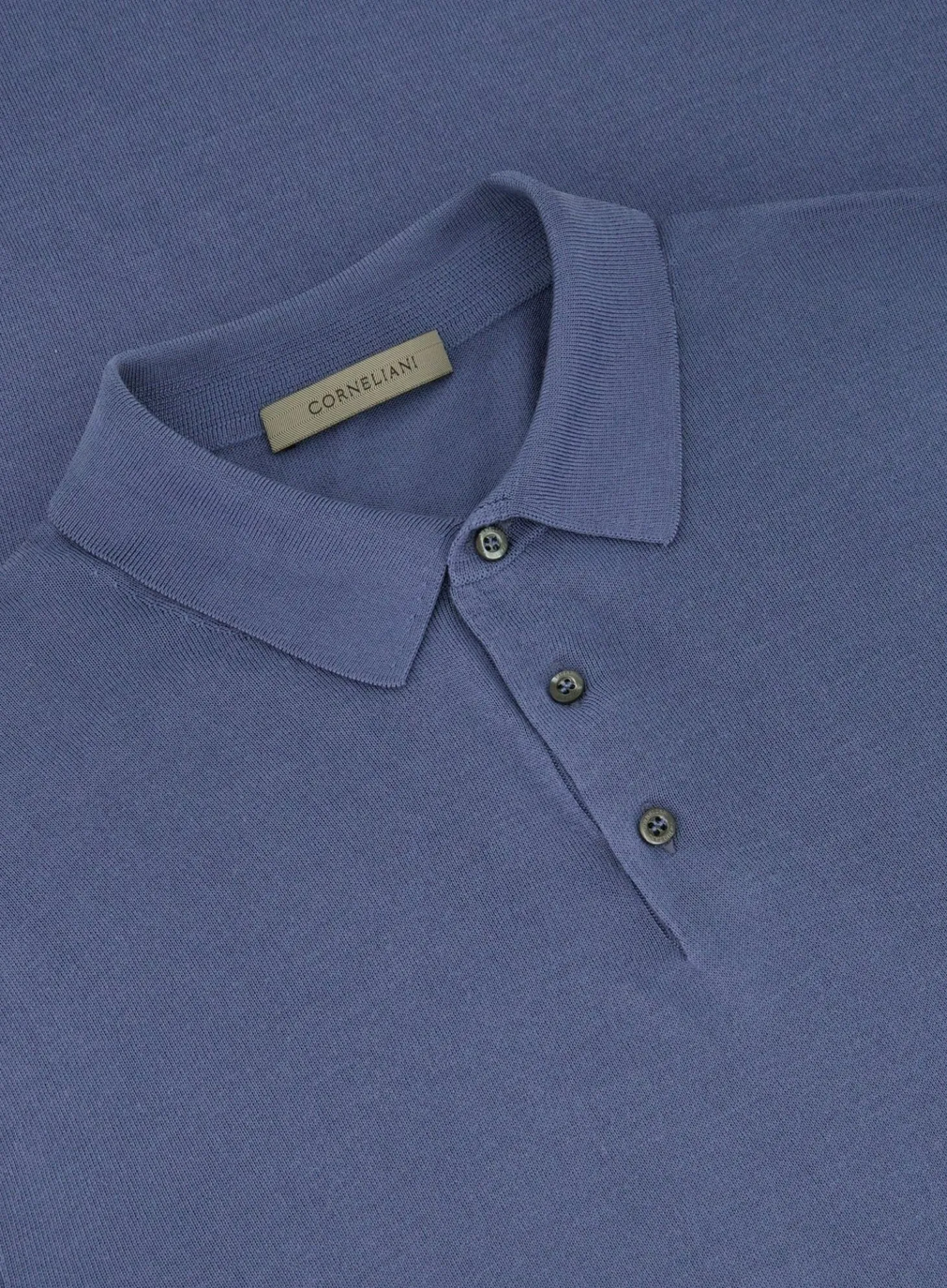 Polo Shirt Met Korte Mouwen Van Zijde