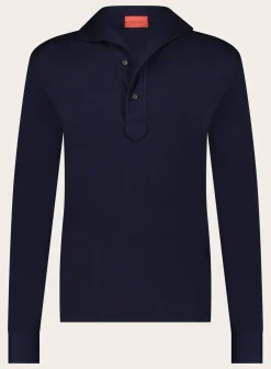Poloshirt Met Lange Mouwen Van Wol