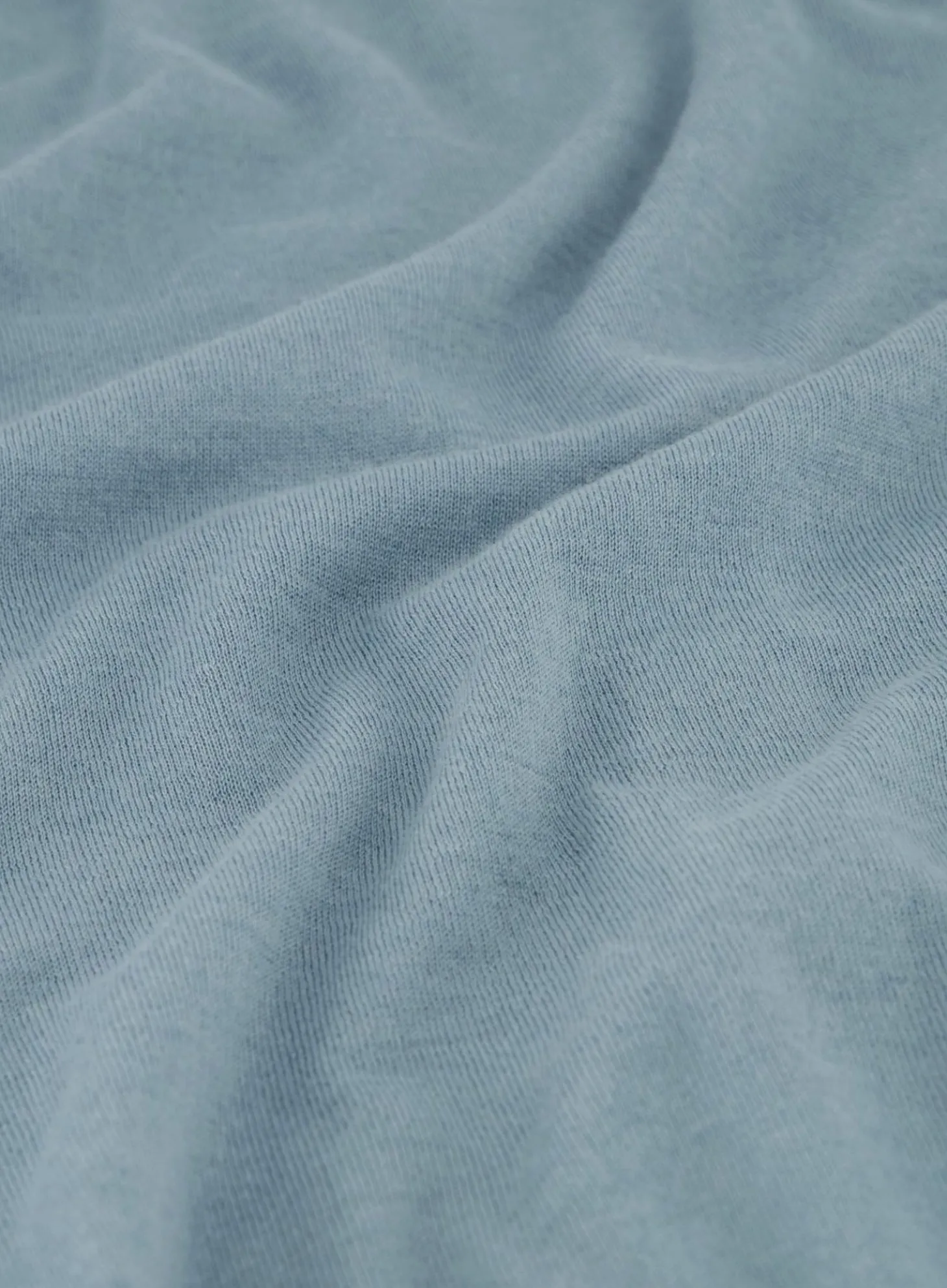 Poloshirt Met Lange Mouwen Van Cashmere En Zijde