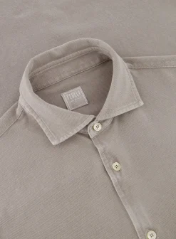 Poloshirt Met Lange Mouwen Van Katoen