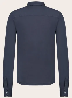 Poloshirt Met Lange Mouwen Van Katoen