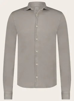 Poloshirt Met Lange Mouwen Van Katoen