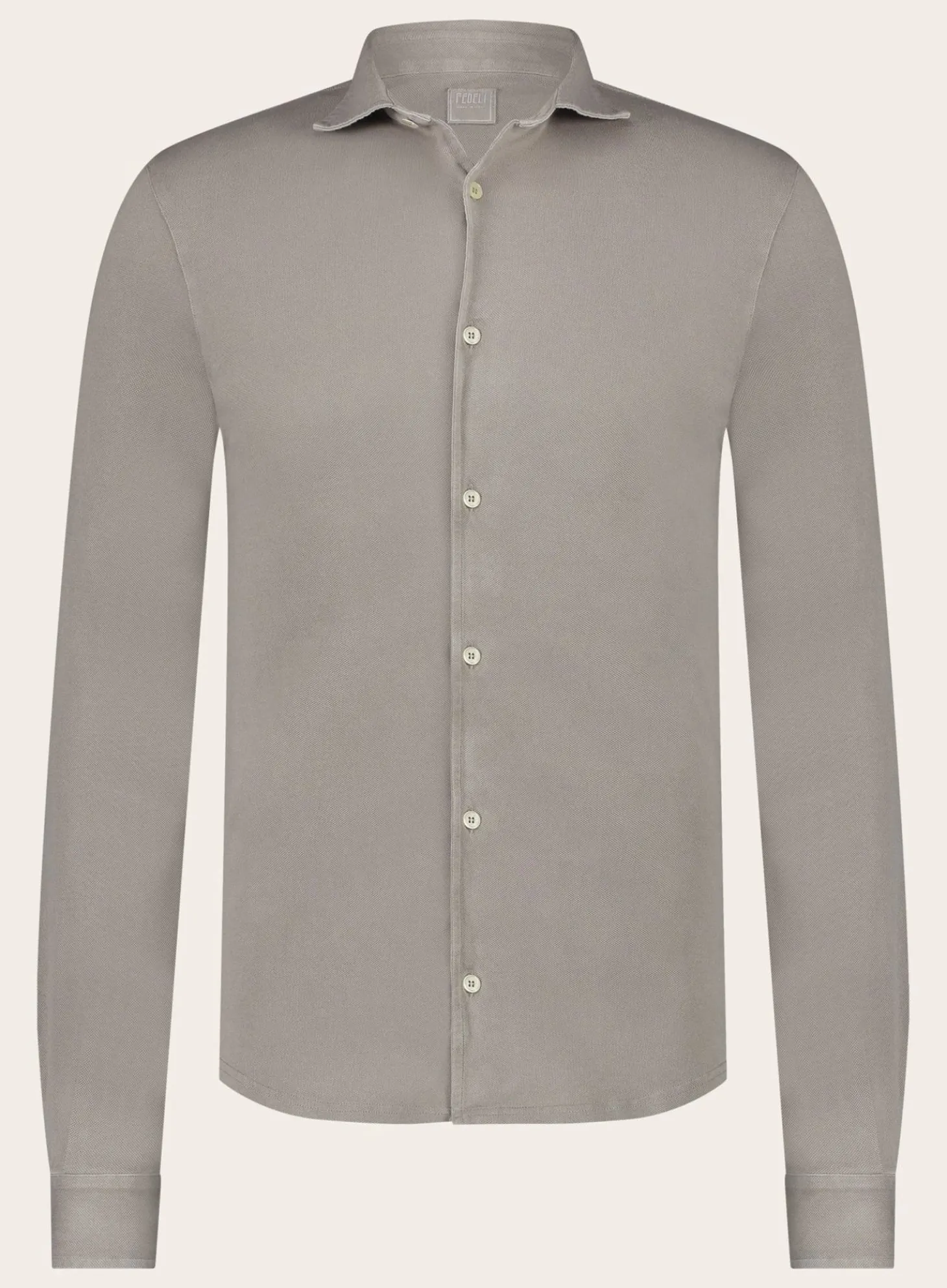 Poloshirt Met Lange Mouwen Van Katoen