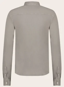 Poloshirt Met Lange Mouwen Van Katoen