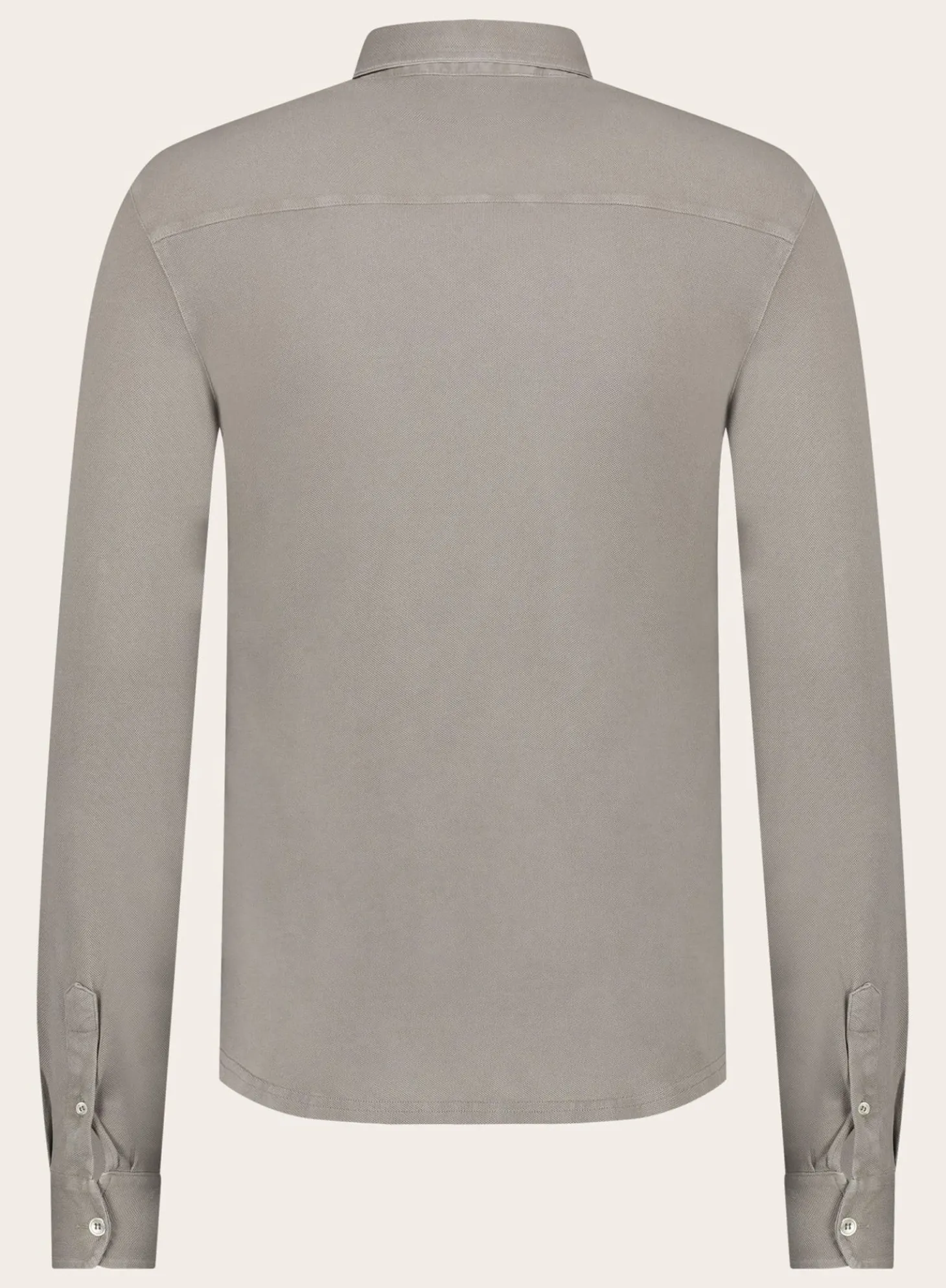 Poloshirt Met Lange Mouwen Van Katoen