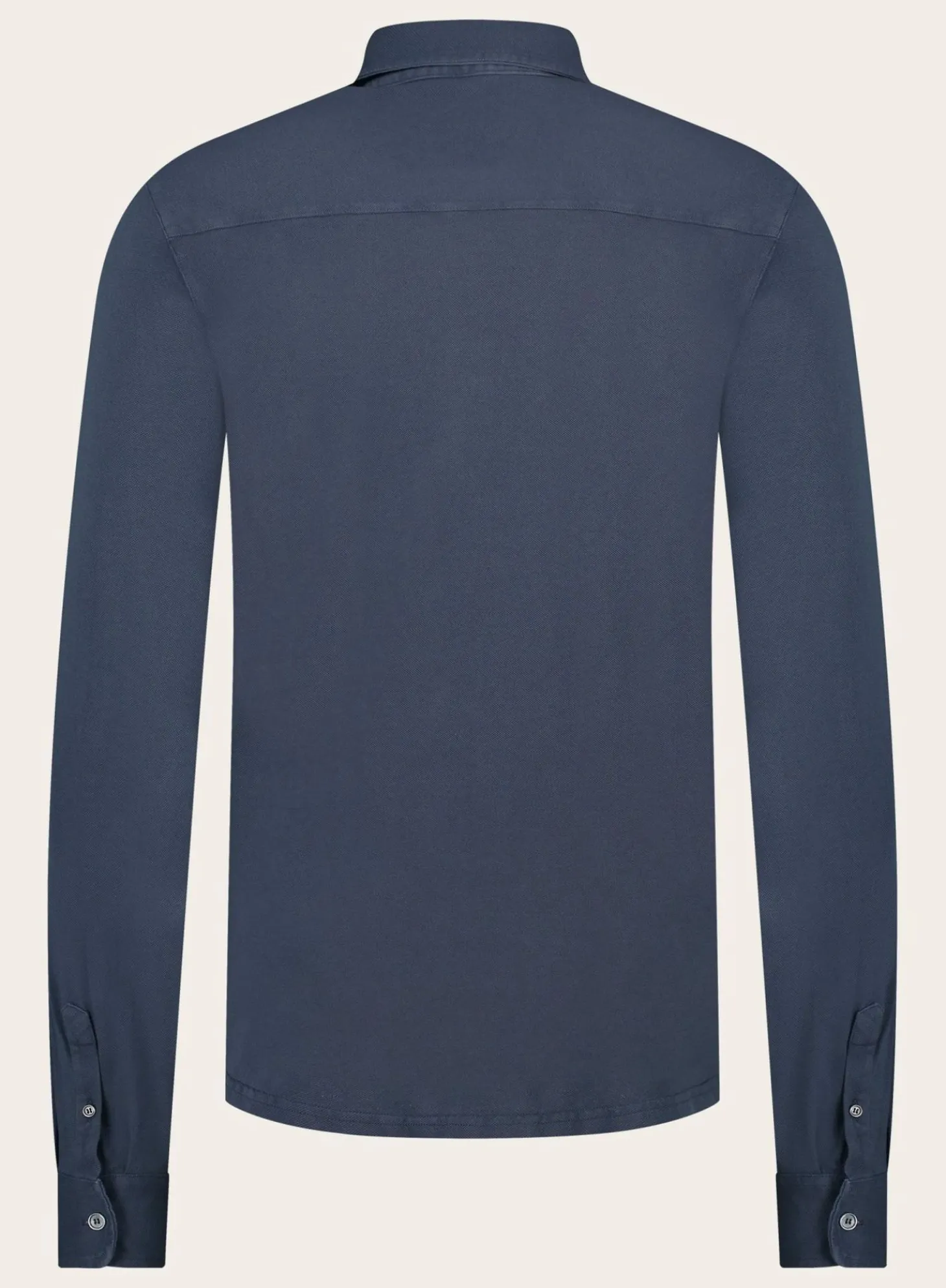 Poloshirt Met Lange Mouwen Van Katoen