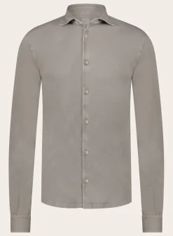 Poloshirt Met Lange Mouwen Van Katoen