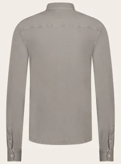 Poloshirt Met Lange Mouwen Van Katoen