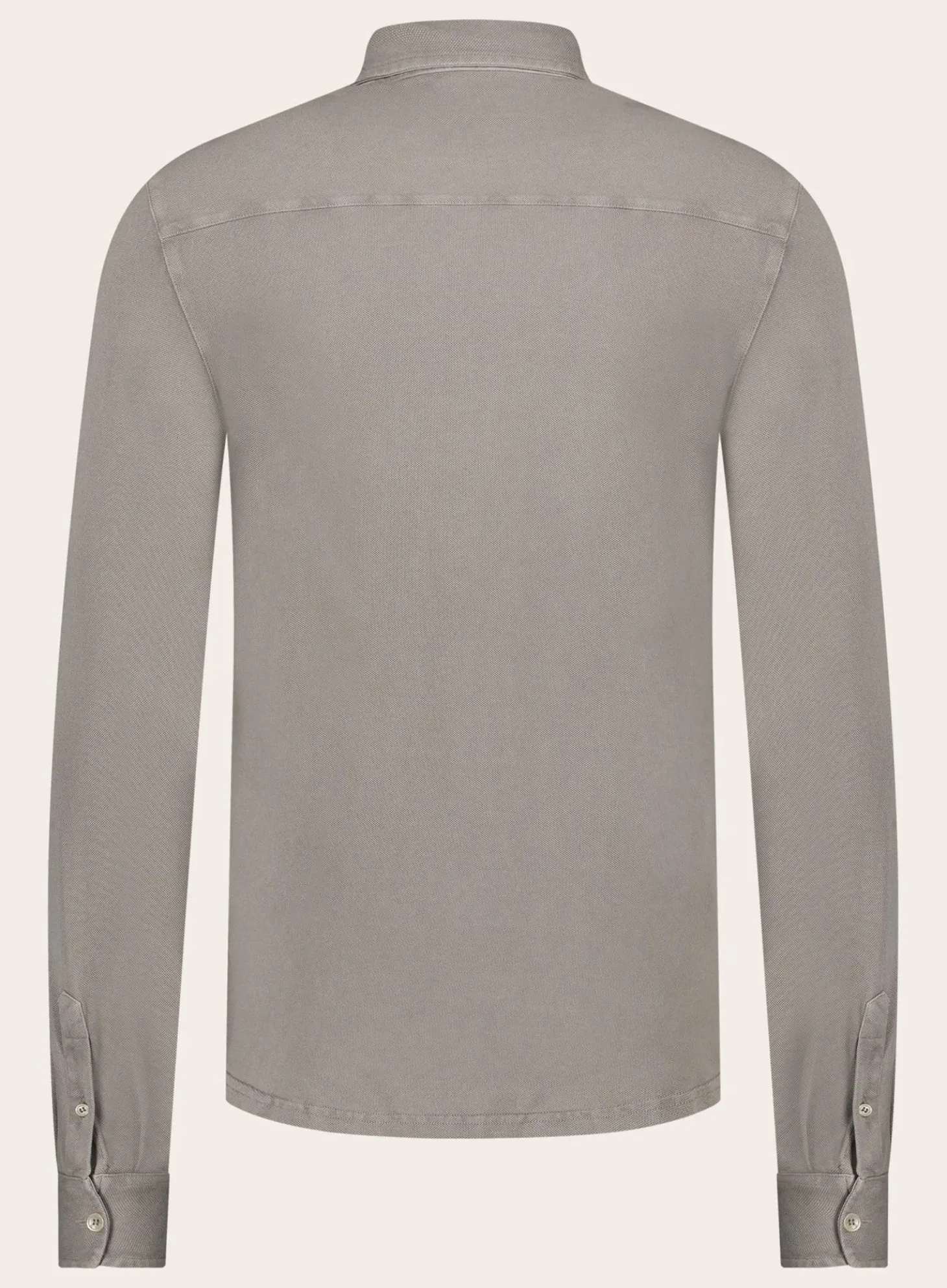 Poloshirt Met Lange Mouwen Van Katoen