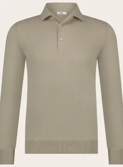 Poloshirt Met Lange Mouwen Van Katoen