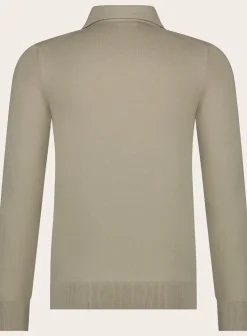 Poloshirt Met Lange Mouwen Van Katoen
