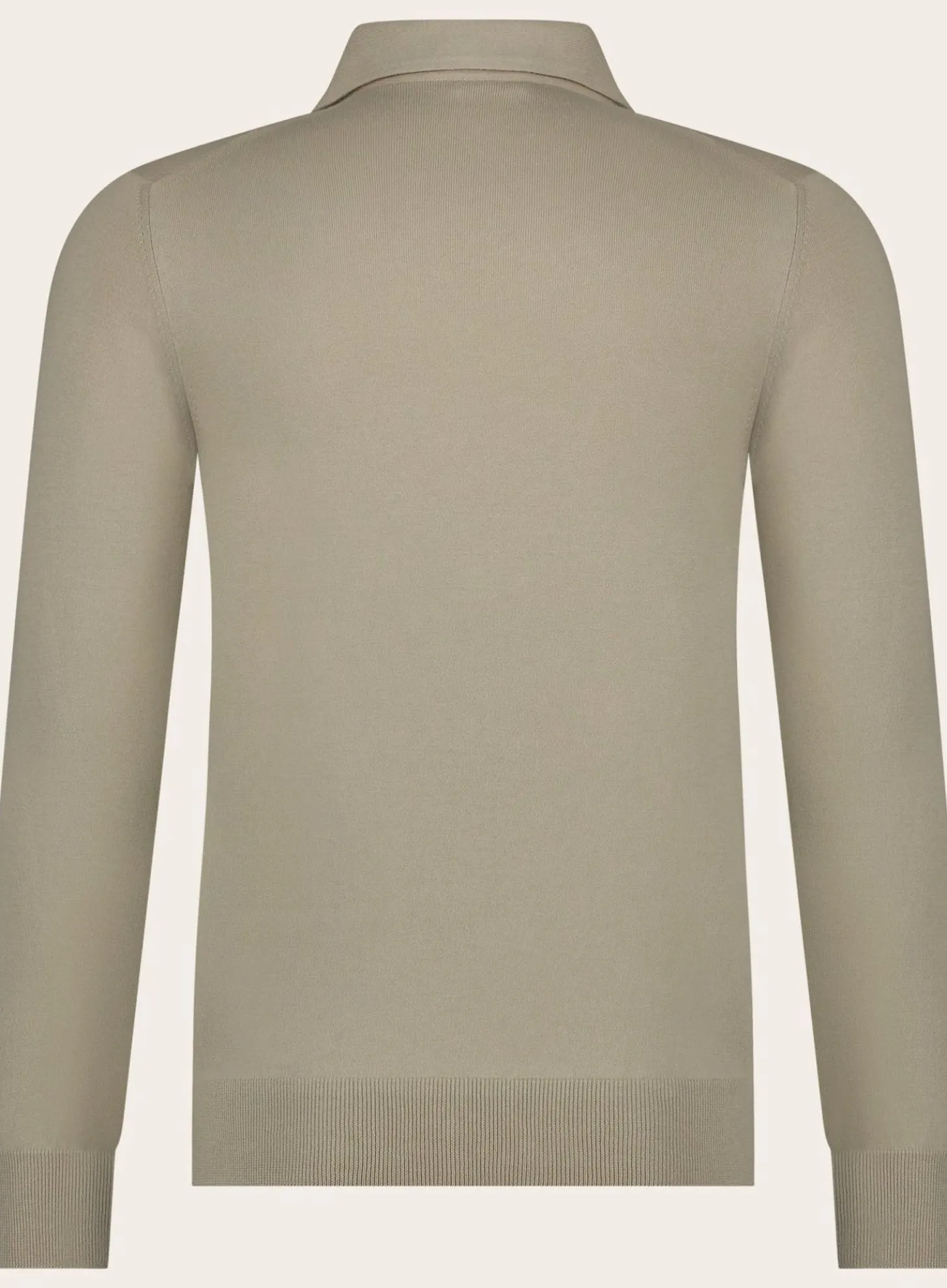 Poloshirt Met Lange Mouwen Van Katoen