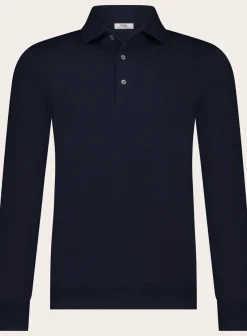 Poloshirt Met Lange Mouwen Van Katoen
