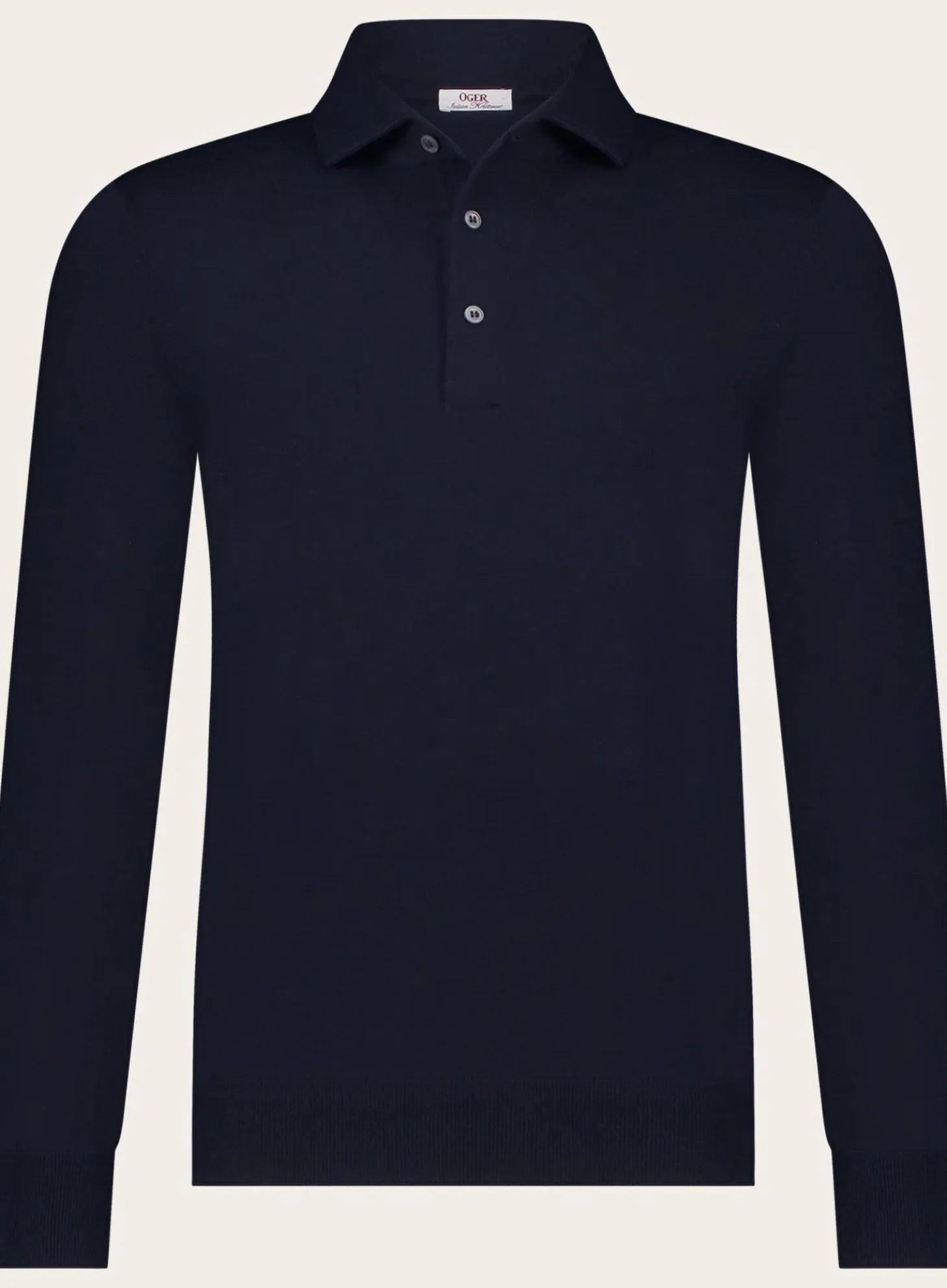 Poloshirt Met Lange Mouwen Van Katoen