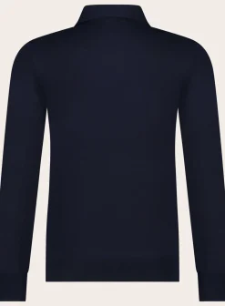 Poloshirt Met Lange Mouwen Van Katoen
