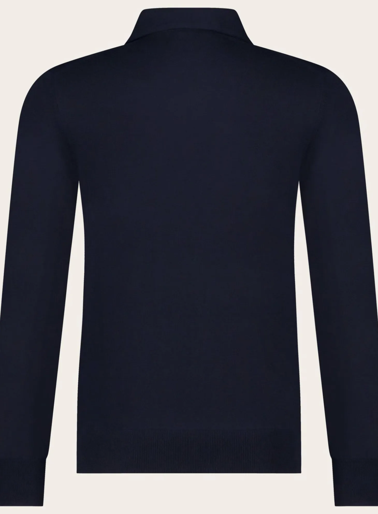 Poloshirt Met Lange Mouwen Van Katoen