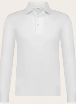 Poloshirt Met Lange Mouwen Van Katoen