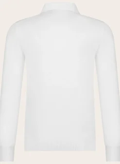 Poloshirt Met Lange Mouwen Van Katoen