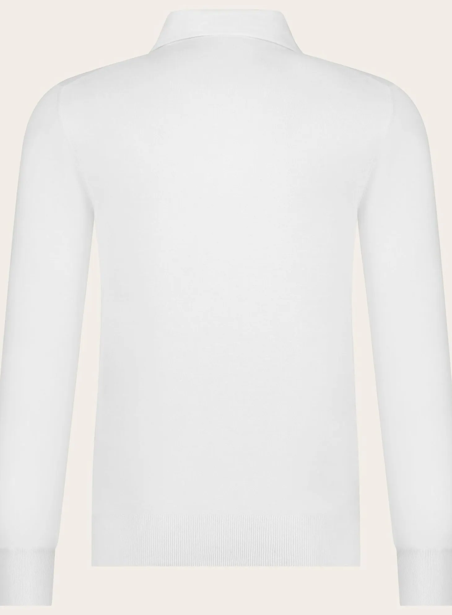 Poloshirt Met Lange Mouwen Van Katoen
