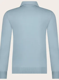 Poloshirt Met Lange Mouwen Van Katoen