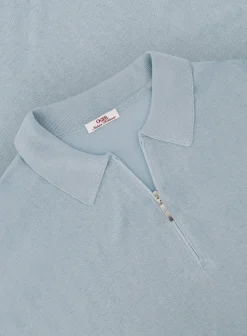 Poloshirt Met Rits Van Zijde