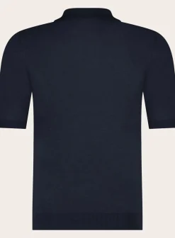 Poloshirt Met Rits Van Zijde