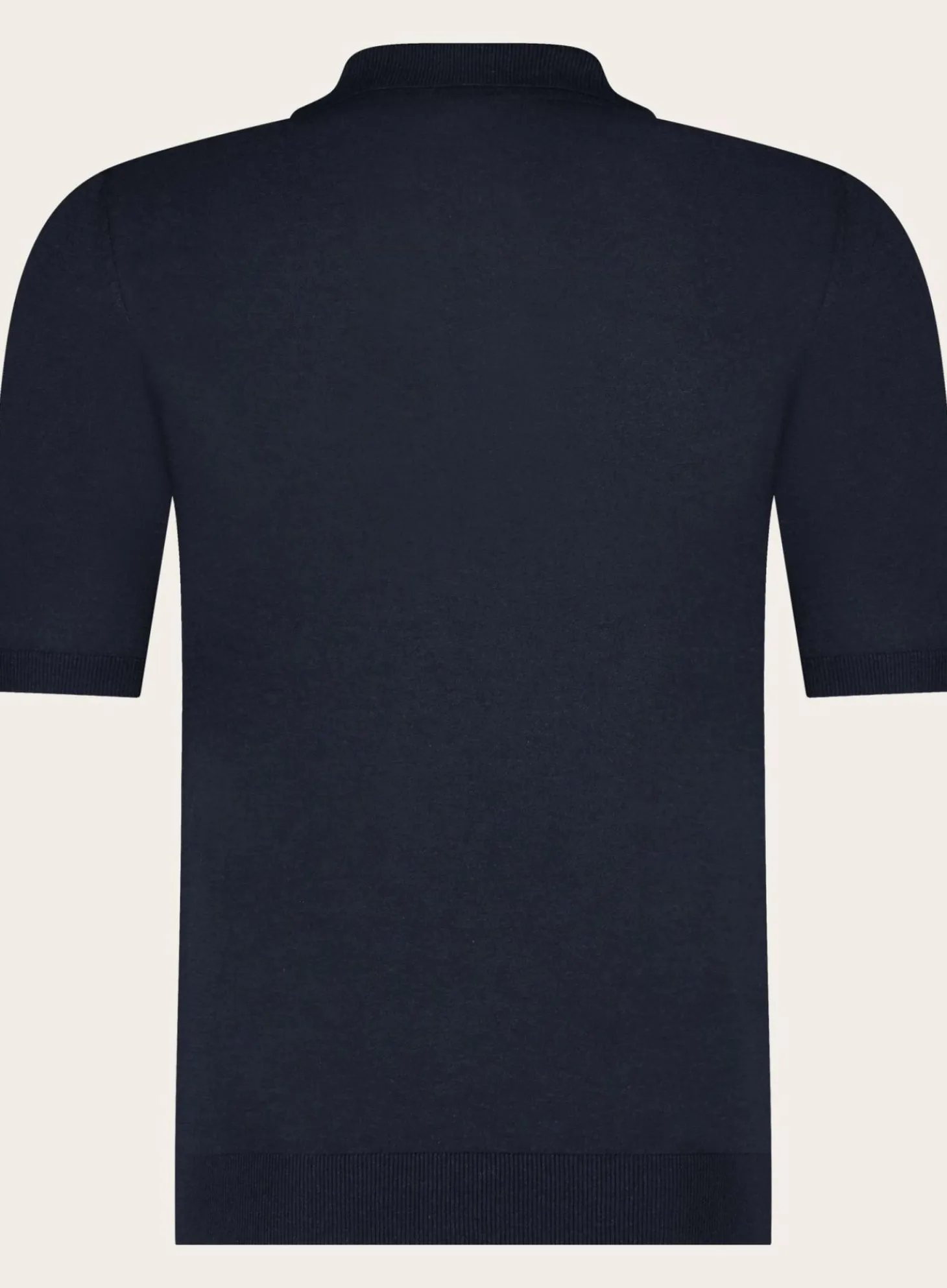 Poloshirt Met Rits Van Zijde