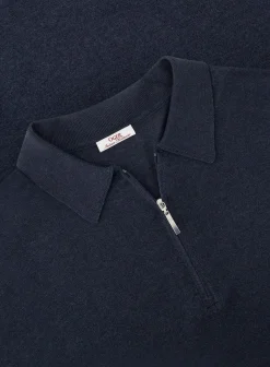 Poloshirt Met Rits Van Zijde
