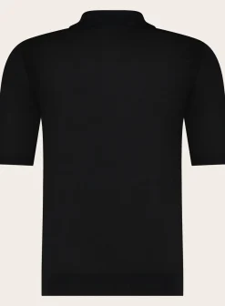 Poloshirt Met Rits Van Zijde