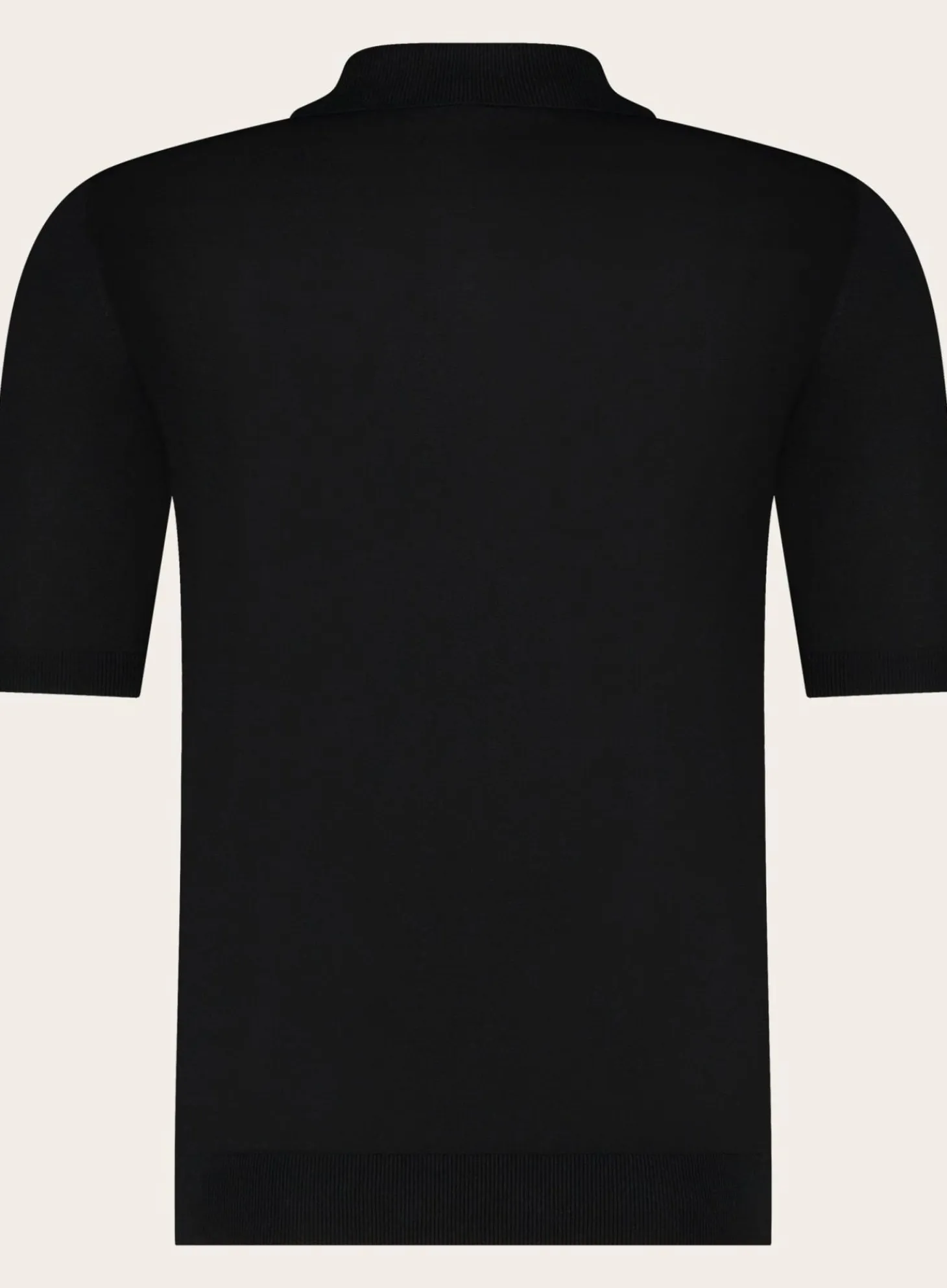 Poloshirt Met Rits Van Zijde