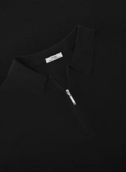 Poloshirt Met Rits Van Zijde