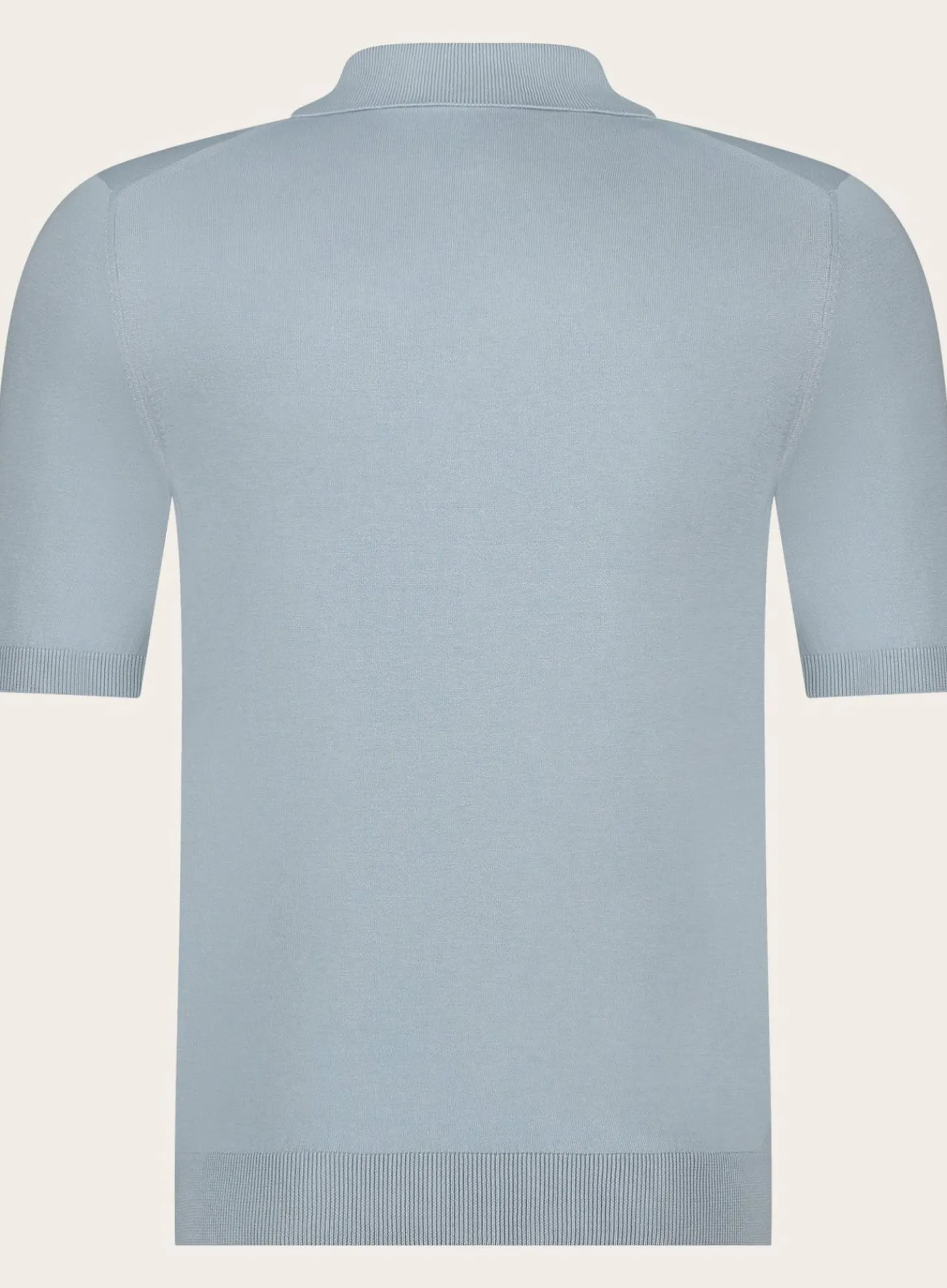 Poloshirt Met Rits Van Zijde