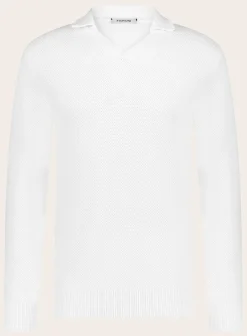 Polo Trui Van Katoen En Cashmere
