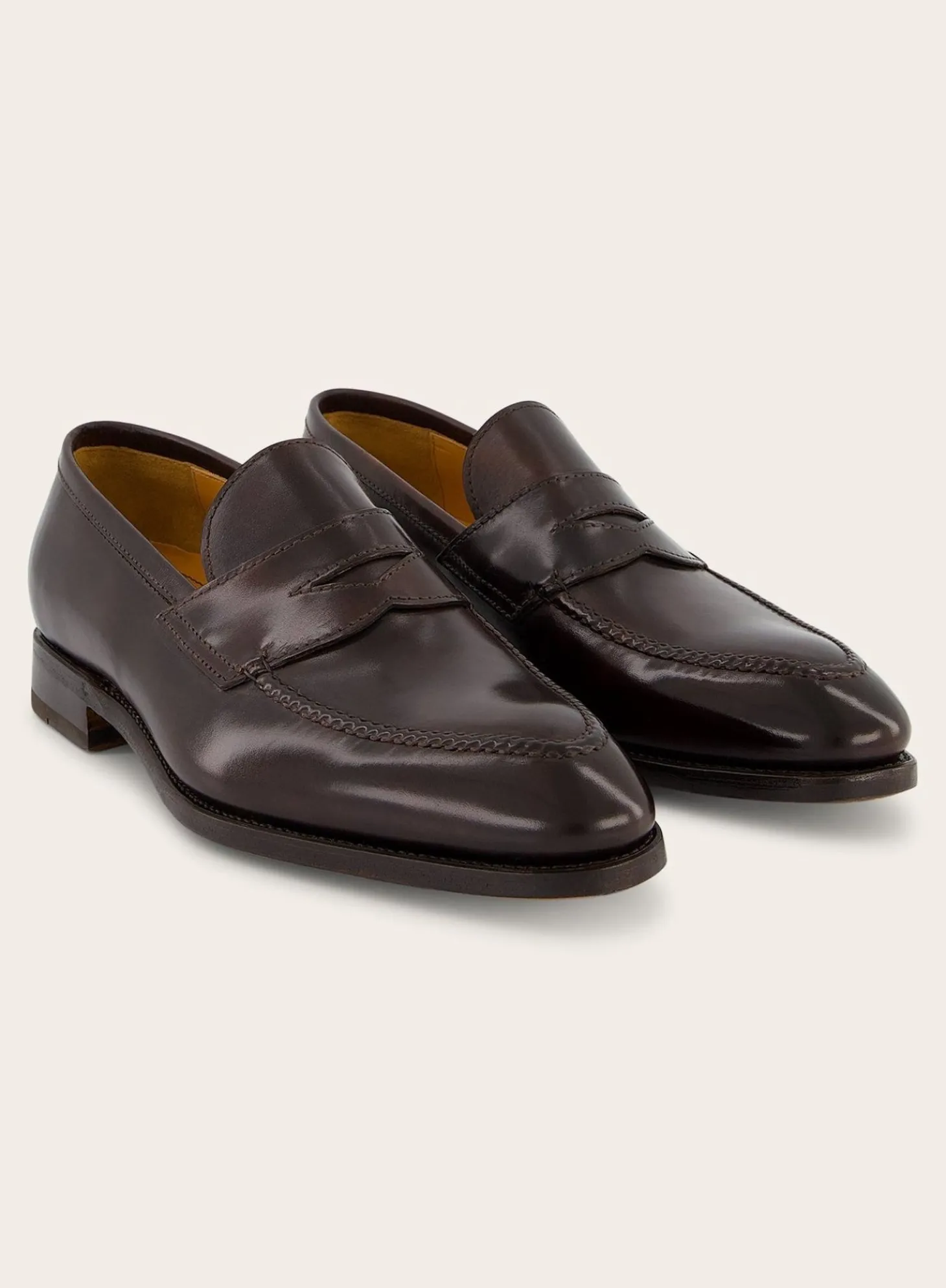 Principe Penny Loafers Van Leer