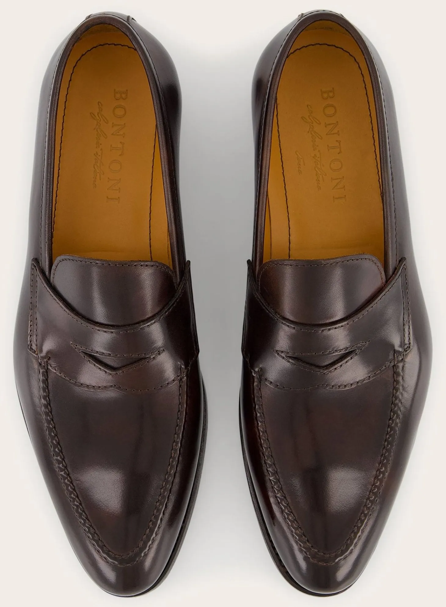 Principe Penny Loafers Van Leer