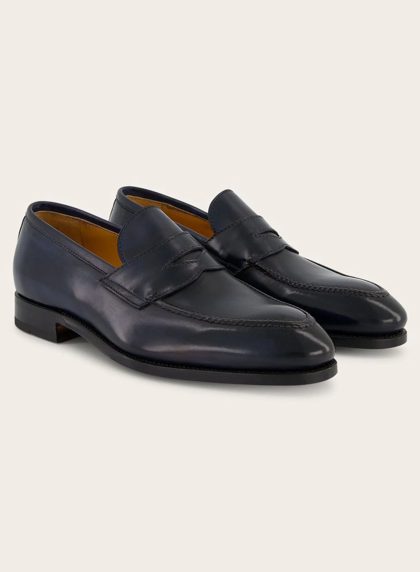 Principe Penny Loafers Van Leer
