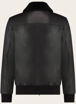 Regular-Fit Bomberjack Van Leer