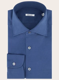 Regular-Fit Gabriel Shirt Van Pique Katoen
