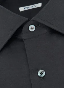 Regular-Fit Gabriel Shirt Van Pique Katoen