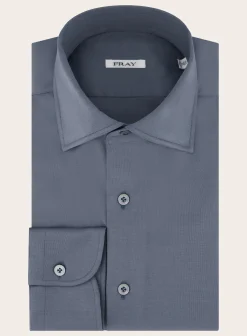 Regular-Fit Gabriel Shirt Van Katoen Jersey