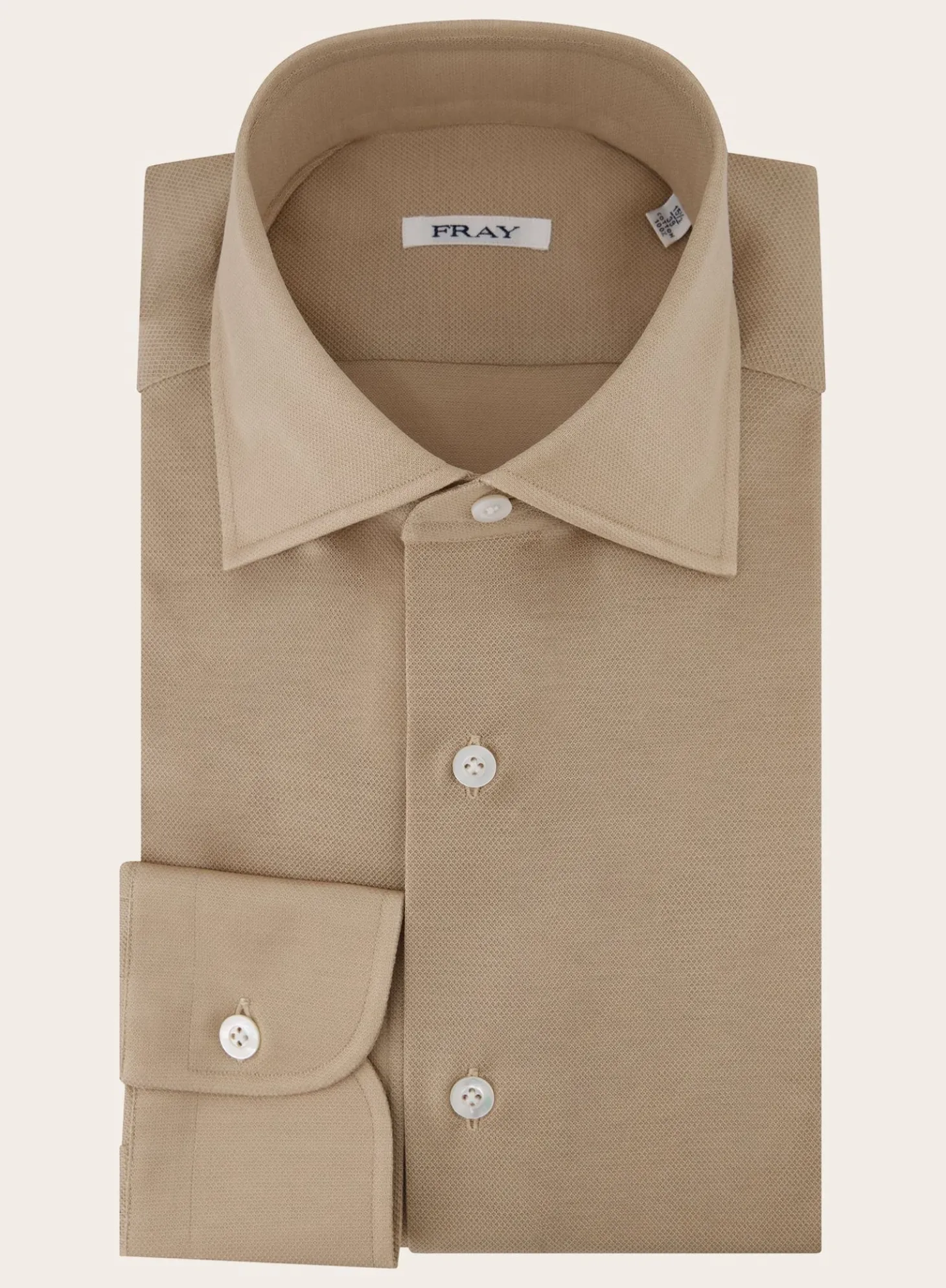 Regular-Fit Gabriel Shirt Van Pique Katoen