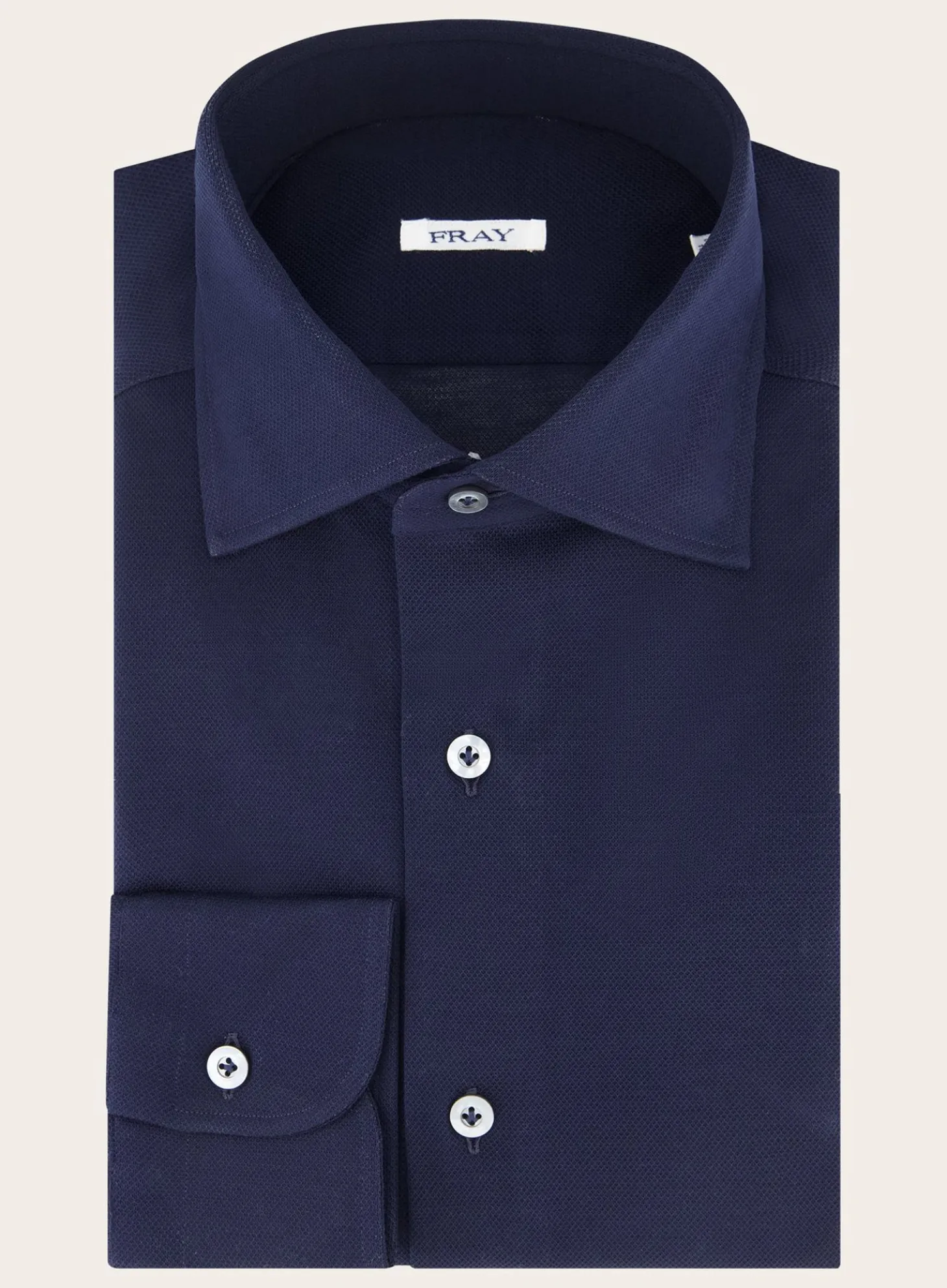 Regular-Fit Gabriel Shirt Van Pique Katoen