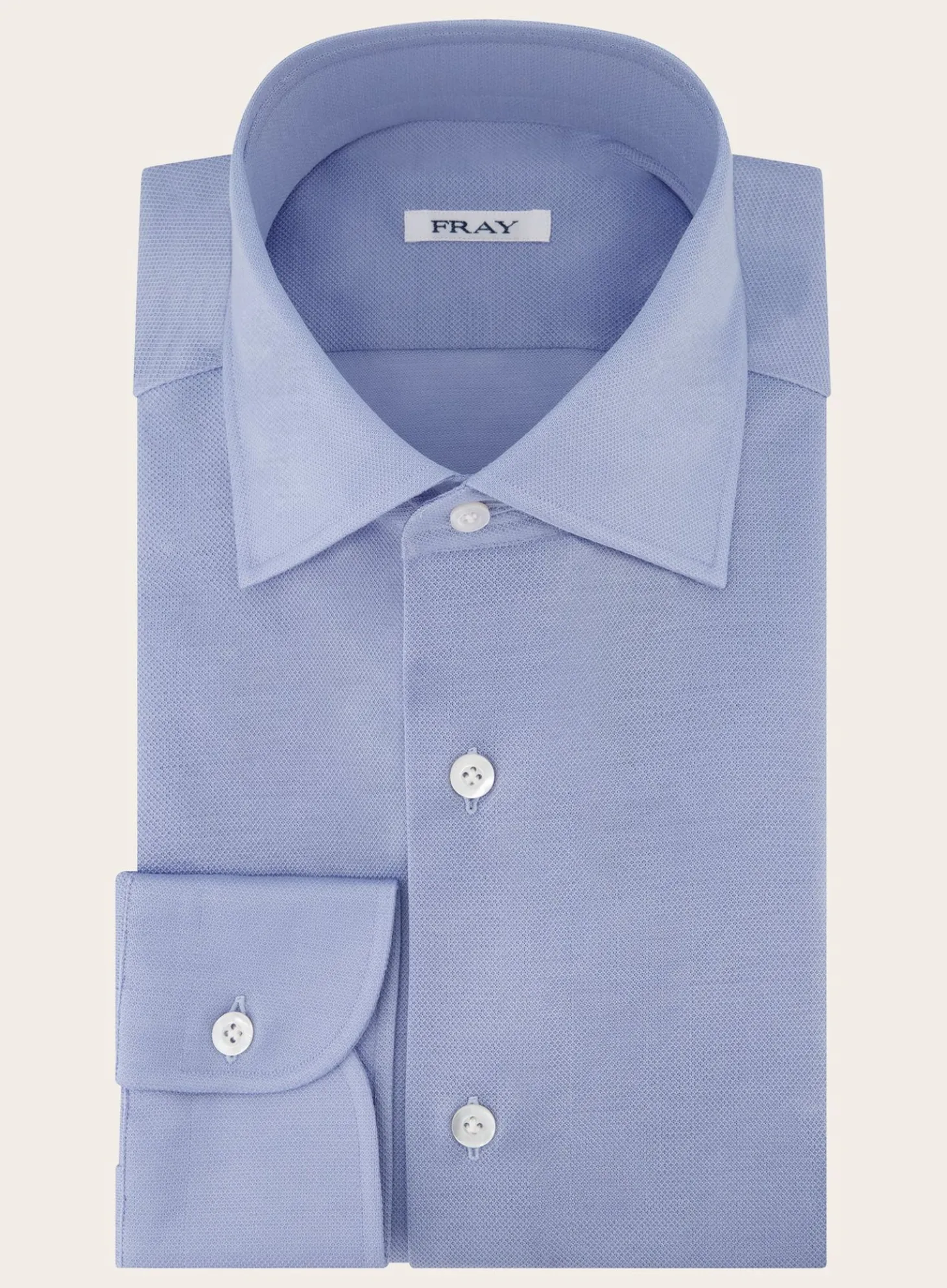 Regular-Fit Gabriel Shirt Van Pique Katoen
