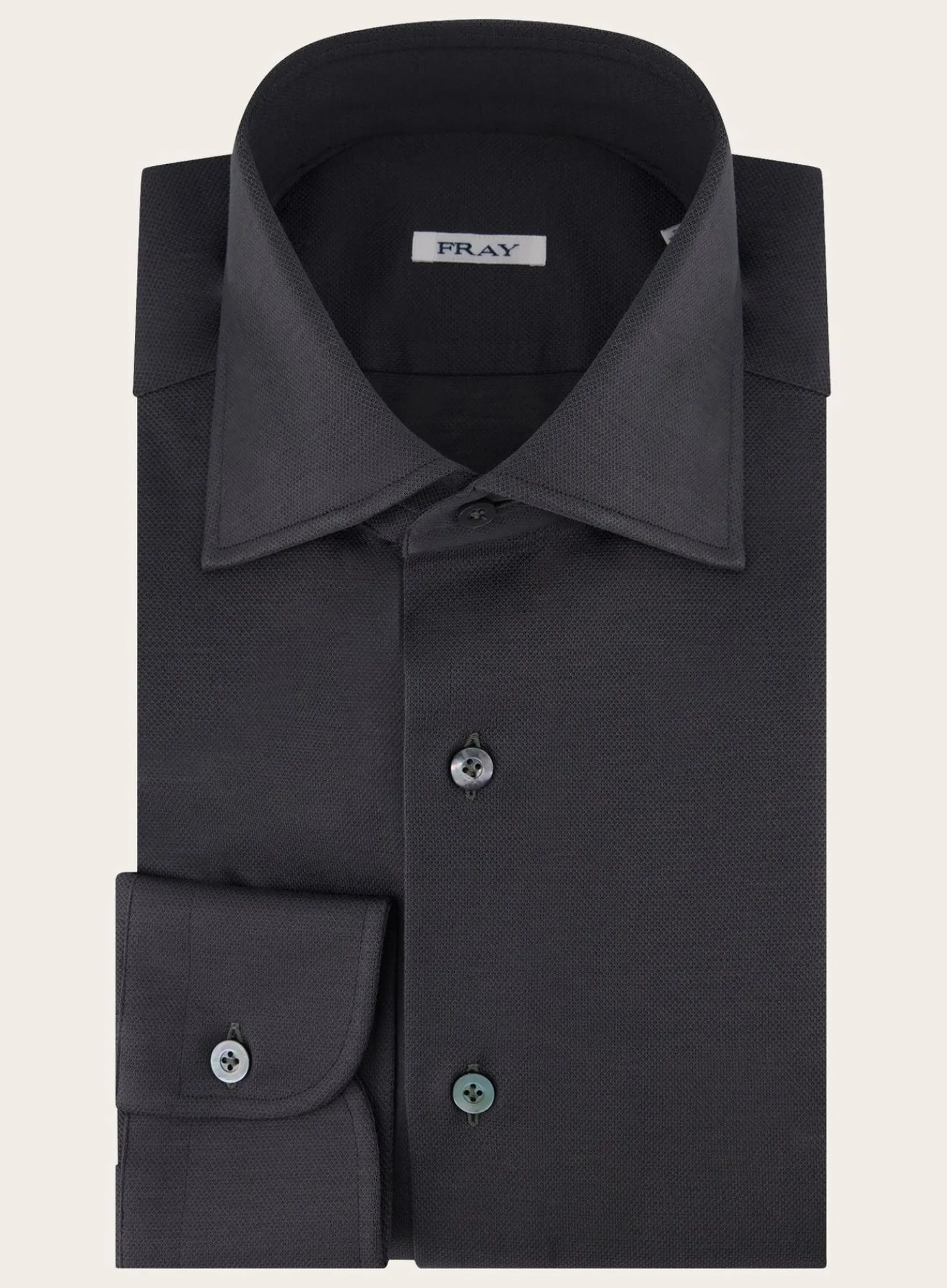 Regular-Fit Gabriel Shirt Van Pique Katoen