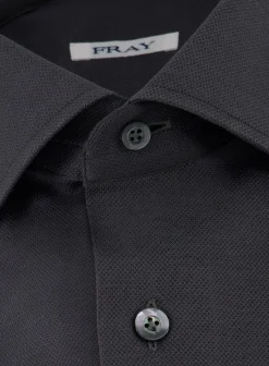 Regular-Fit Gabriel Shirt Van Pique Katoen